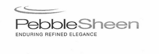 PEBBLESHEEN ENDURING REFINED ELEGANCE logo