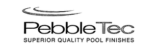 PEBBLETEC SUPERIOR QUALITY POOL FINISHES logo