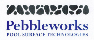 PEBBLEWORKS POOL SURFACE TECHNOLOGIES logo