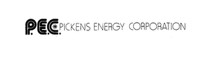 P.E.C. PICKENS ENERGY CORPORATION logo