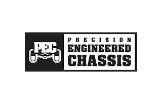 PEC PRECISION ENGINEERED CHASSIS logo