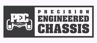 PEC PRECISION ENGINEERED CHASSIS logo