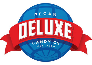 PECAN DELUXE CANDY CO EST. 1950 logo