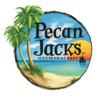 PECAN JACKS ICE CREAM & CANDY logo