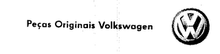 PECAS ORIGINAIS VOLKSWAGEN VW logo
