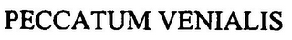 PECCATUM VENIALIS logo