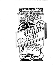 PECHE BLANCHE WEISSER PFIRSICH WHITE PEACH LIQUEUR logo