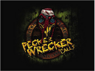 PECKER WRECKER CALLS WRECKIN' PECKERS SINCE 1996 logo