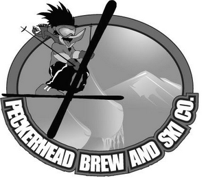 PECKERHEAD BREW AND SKI CO. logo