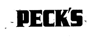 PECK'S logo