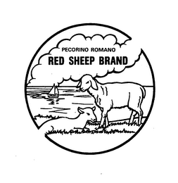 PECORINO ROMANO RED SHEEP BRAND logo