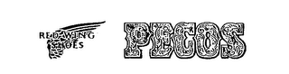 PECOS RED WING SHOES logo