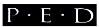 PED logo