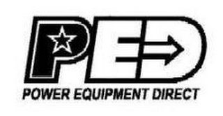 PED POWER EQUIPMENT DIRECT logo