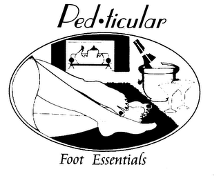 PED TICULAR FOOT ESSENTIALS logo