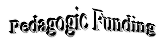 PEDAGOGIC FUNDING logo