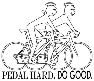 PEDAL HARD. DO GOOD. logo