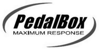 PEDALBOX MAXIMUM RESPONSE logo