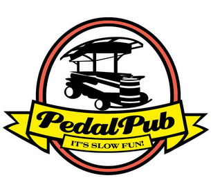PEDALPUB IT'S SLOW FUN! logo