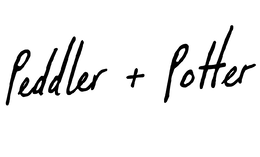 PEDDLER + POTTER logo
