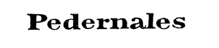 PEDERNALES logo