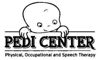 PEDI CENTER PHYSICAL, OCCUPATIONAL AND SPEECH THERAPY logo