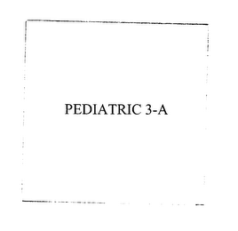 PEDIATRIC 3-A logo