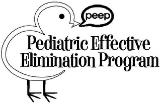 PEDIATRIC EFFECTIVE ELIMINATION PROGRAMPEEP logo