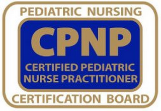 PEDIATRIC NURSING CERTIFICATION BOARD CPNP CERTIFIED PEDIATRIC NURSE PRACTITIONER logo