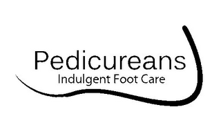 PEDICUREANS INDULGENT FOOT CARE logo
