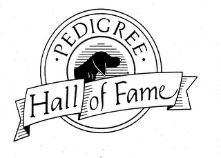 PEDIGREE HALL OF FAME logo