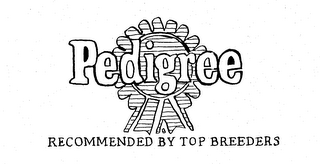 PEDIGREE RECOMMENDED BY TOP BREEDERS logo
