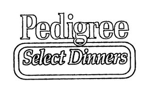 PEDIGREE SELECT DINNERS logo