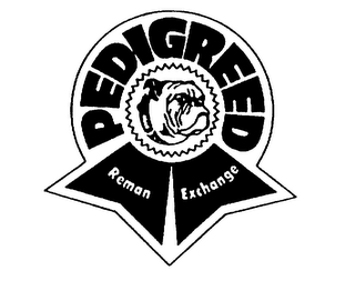 PEDIGREED REMAN EXCHANGE logo