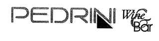 PEDRINI WINE & BAR logo