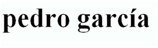 PEDRO GARCÍA logo