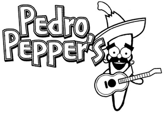 PEDRO PEPPER'S logo