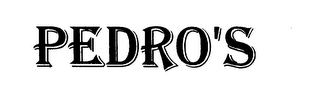 PEDRO'S logo