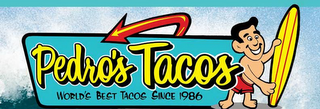 PEDRO'S TACOS WORLD'S BEST TACOS SINCE 1986 logo