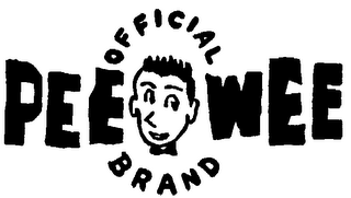 PEE WEE OFFICIAL BRAND