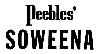 PEEBLES' SOWEENA logo