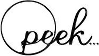 PEEK. . . logo