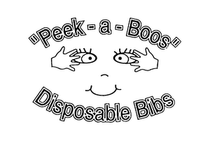 PEEK-A-BOOS DISPOSABLE BIBS logo
