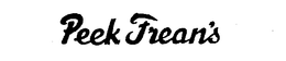 PEEK FREAN'S logo