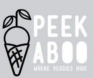 PEEKABOO WHERE VEGGIES HIDE logo