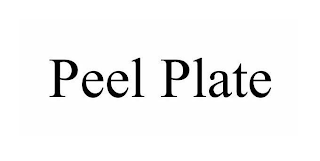 PEEL PLATE logo