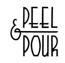 PEEL & POUR logo