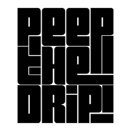 PEEP THE DRIP logo