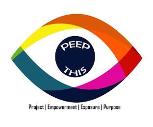 PEEP THIS PROJECT EMPOWERMENT EXPOSURE PURPOSE logo