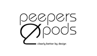 PEEPERS PODS CLEARLY BETTER BY DESIGN logo